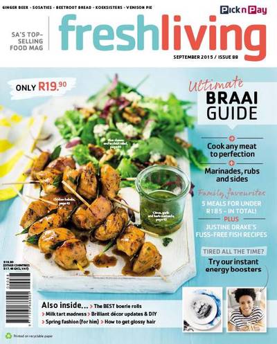 Fresh Living/Kook & Kuier. Cover